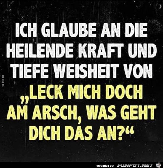 Ich glaube