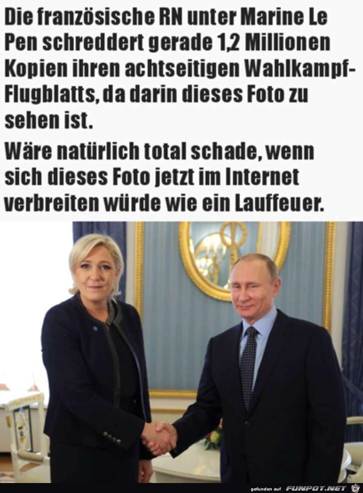 und es verteilt sich schon