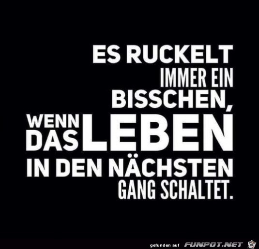 Es ruckelt