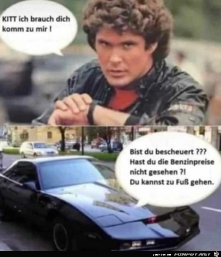 Kitt kommt nicht