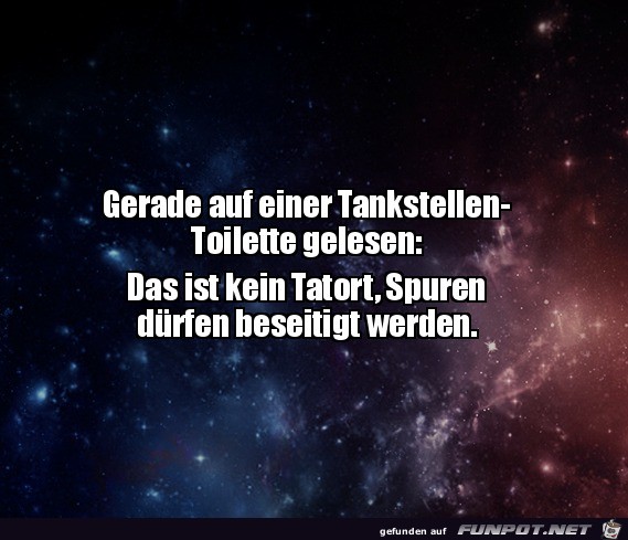 Cooler Spruch