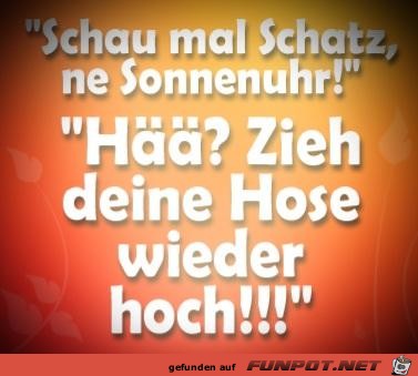 Schau mal Schatz