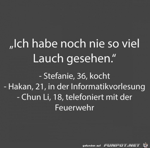 Viel Lauch