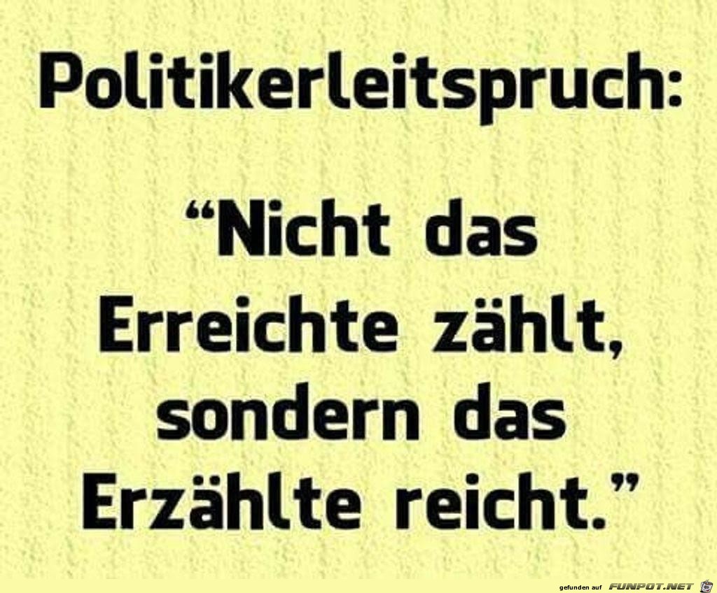 Politikerspruch