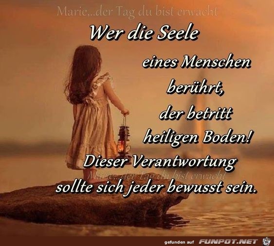 Wer die Seele