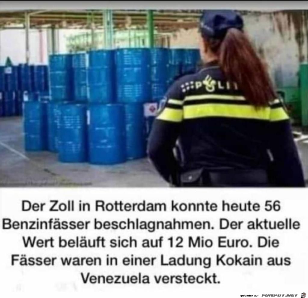 Benzin geschmuggelt