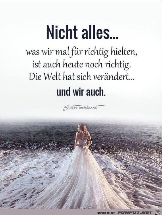 Nicht alles ist richtig