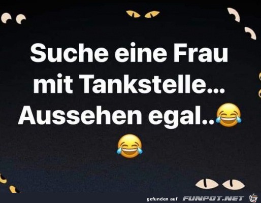 Suche Frau mit Tankstelle