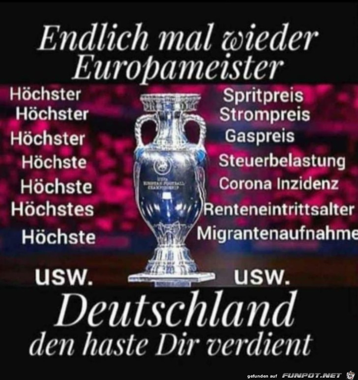 Endlich Europameister