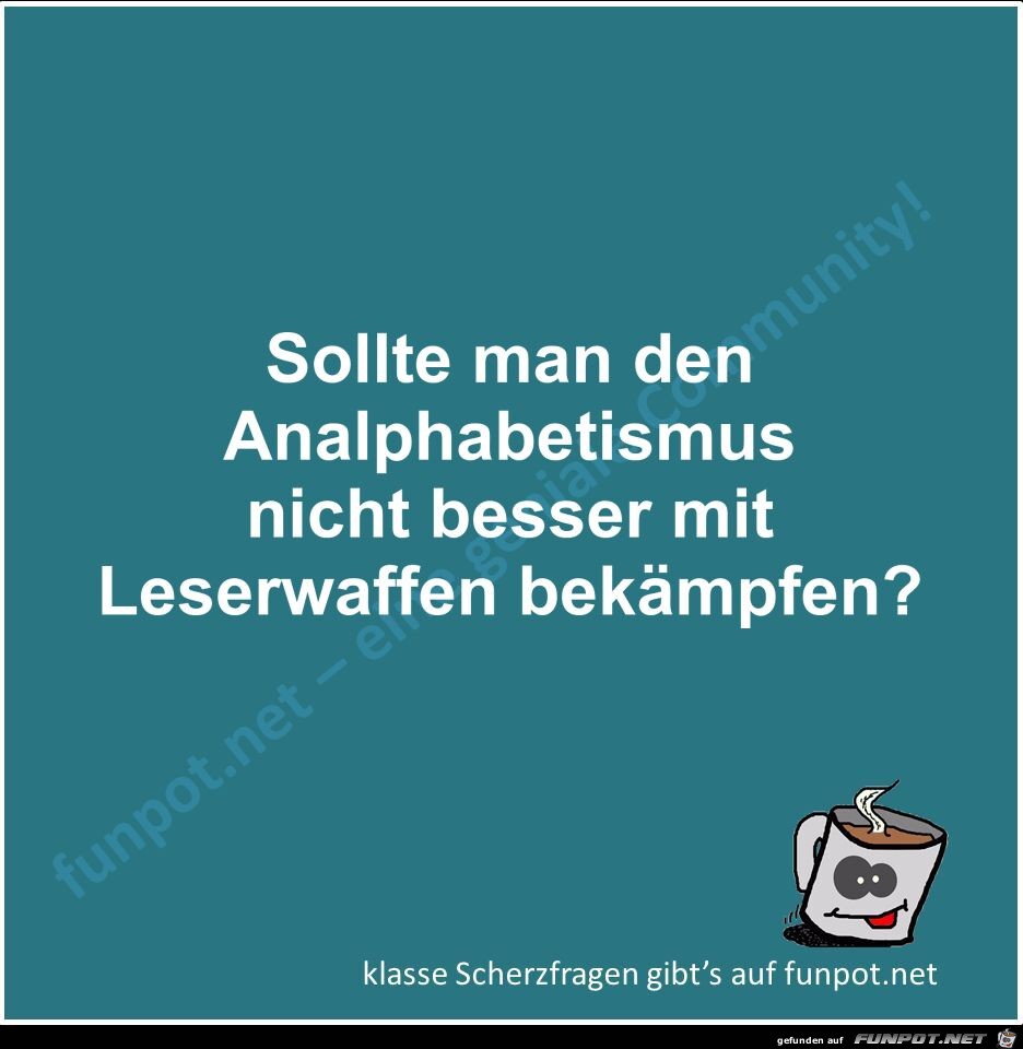 Scherzfrage Scherzfrage