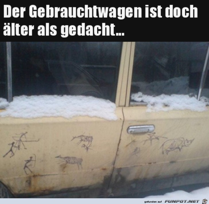 ziemlich altes Auto