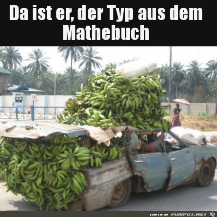 Der Typ aus dem Mathebuch