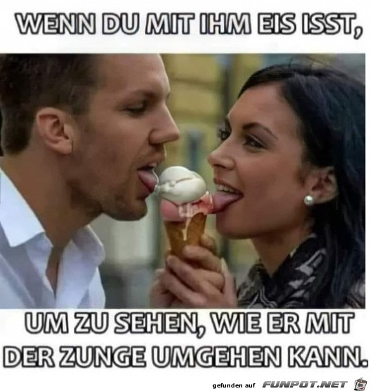 Gemeinsam Eis essen