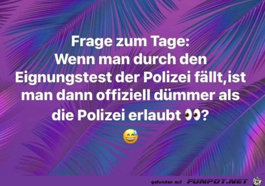 Interessante Frage