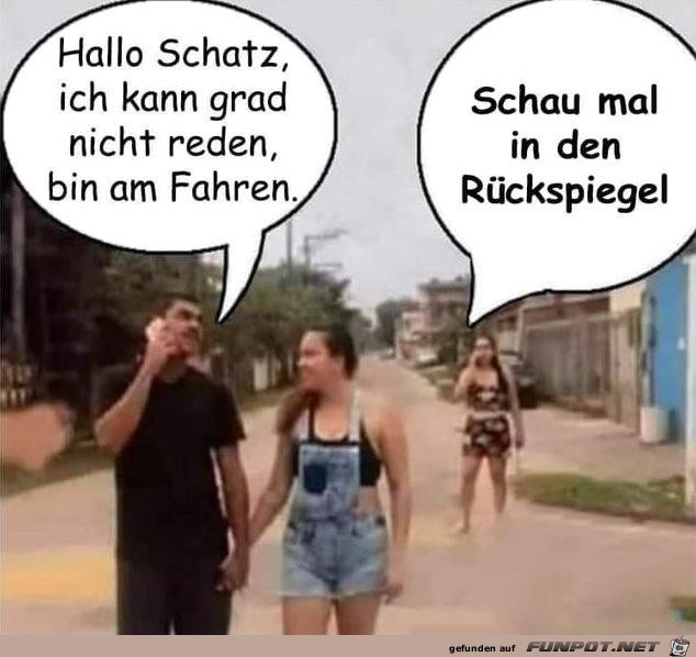 Schau mal in den Rckspiegel