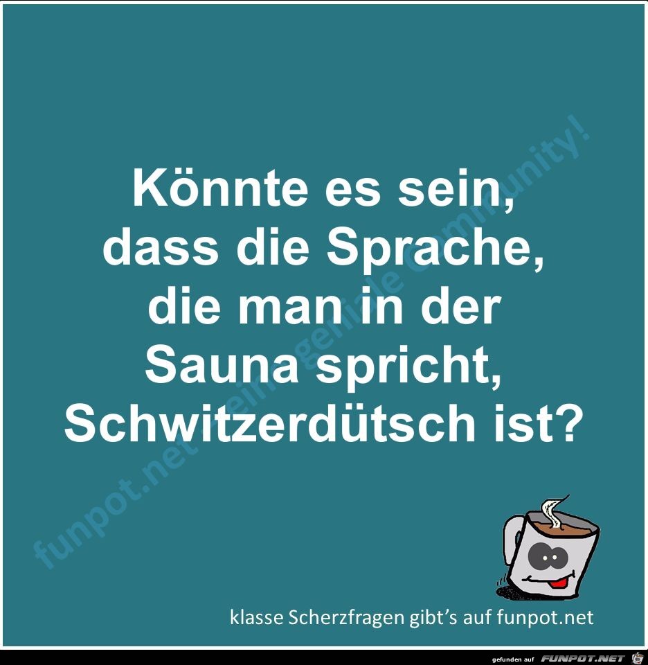 Scherzfrage