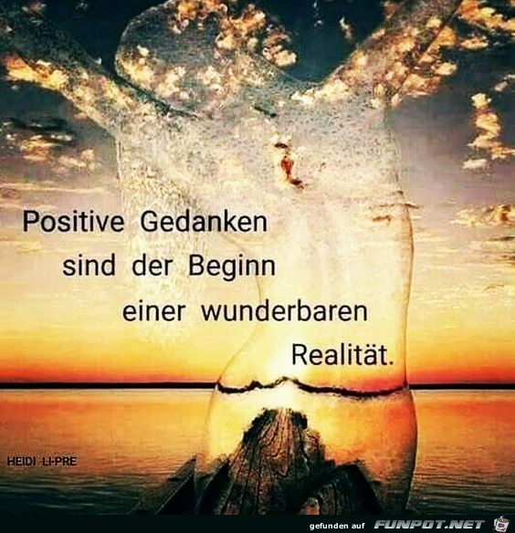 Posetive Gedanken