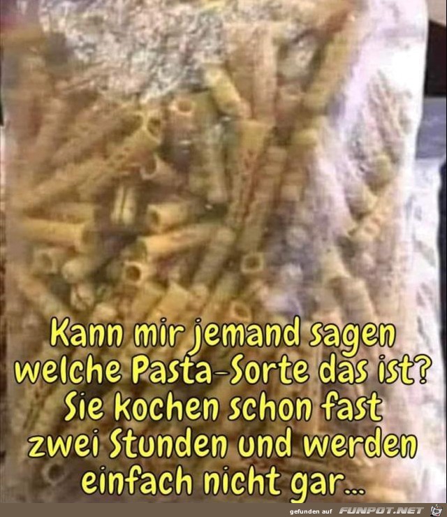 Welche Pasta-Sorte ist das