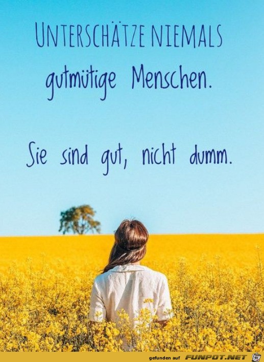 Gutmtige Menschen