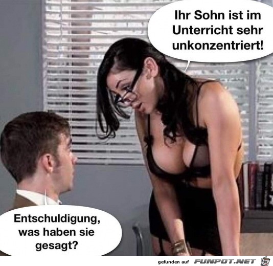 Ziemlich abgelenkt