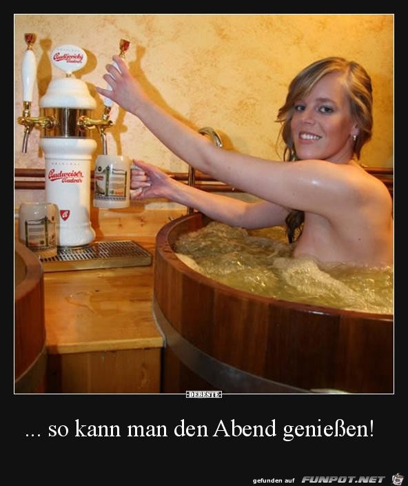 Abend genießen Abend genießen