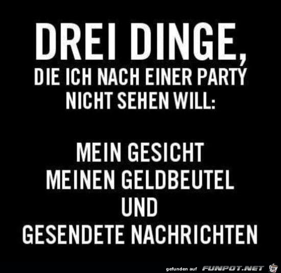 Drei Dinge