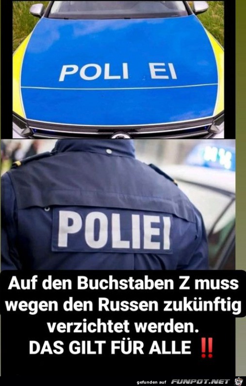 Kein Z erlaubt