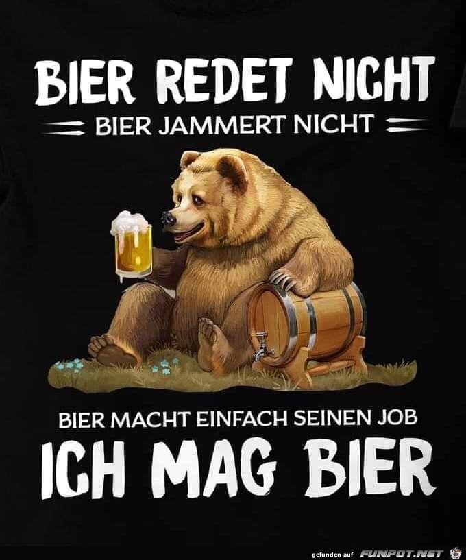 Bier redet nicht