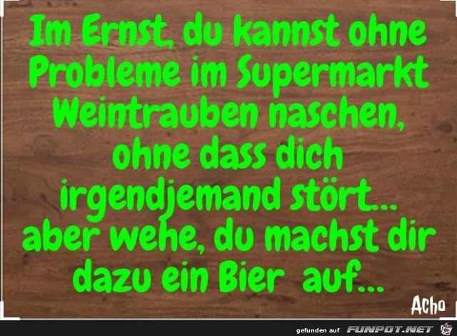 Im Ernst