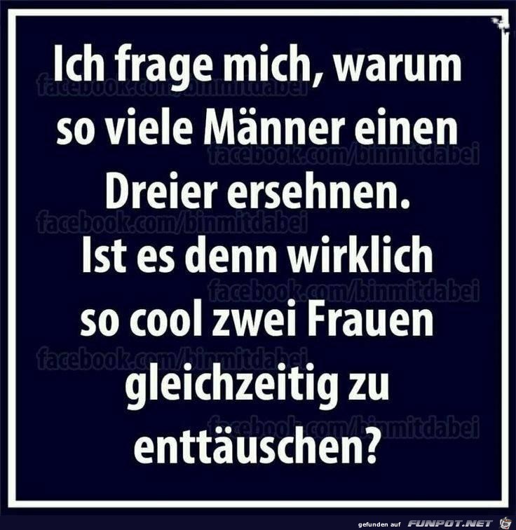 Ich frage mich