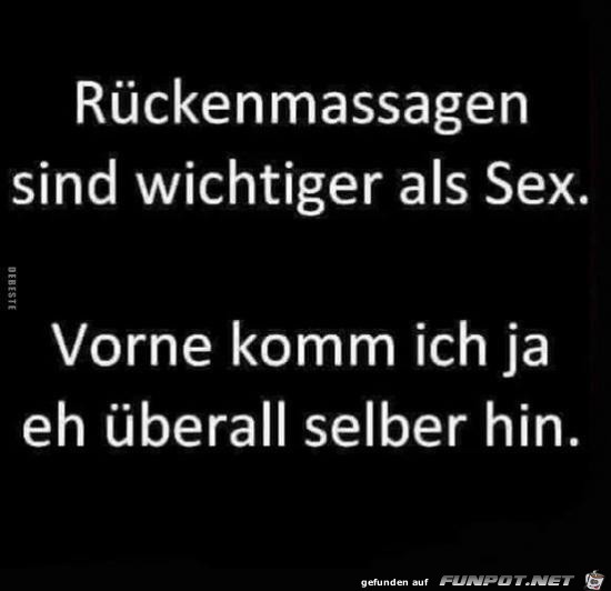 Rckenmassagen