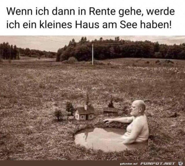 Kleines Haus am See