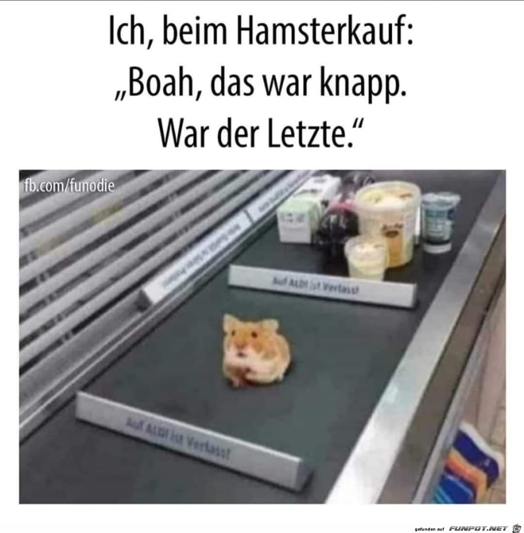 Hamsterkauf