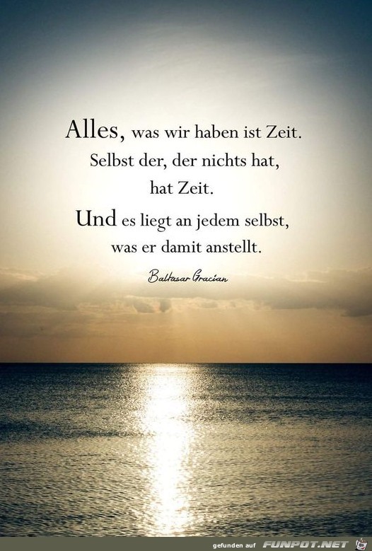 Alles was wir haben ist Zeit Alles was wir haben ist Zeit
