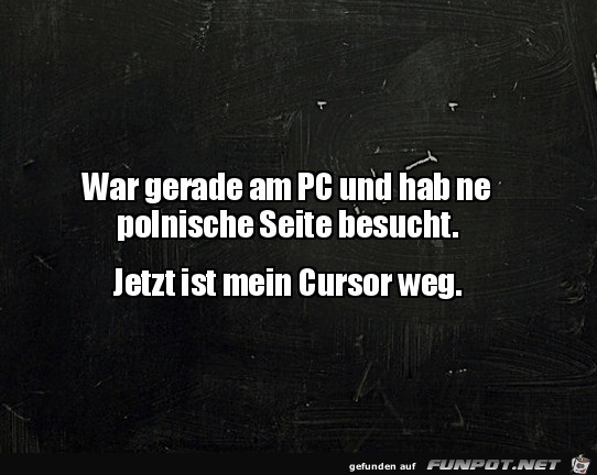 Cursor geklaut