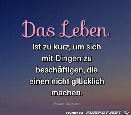 Das Leben ist