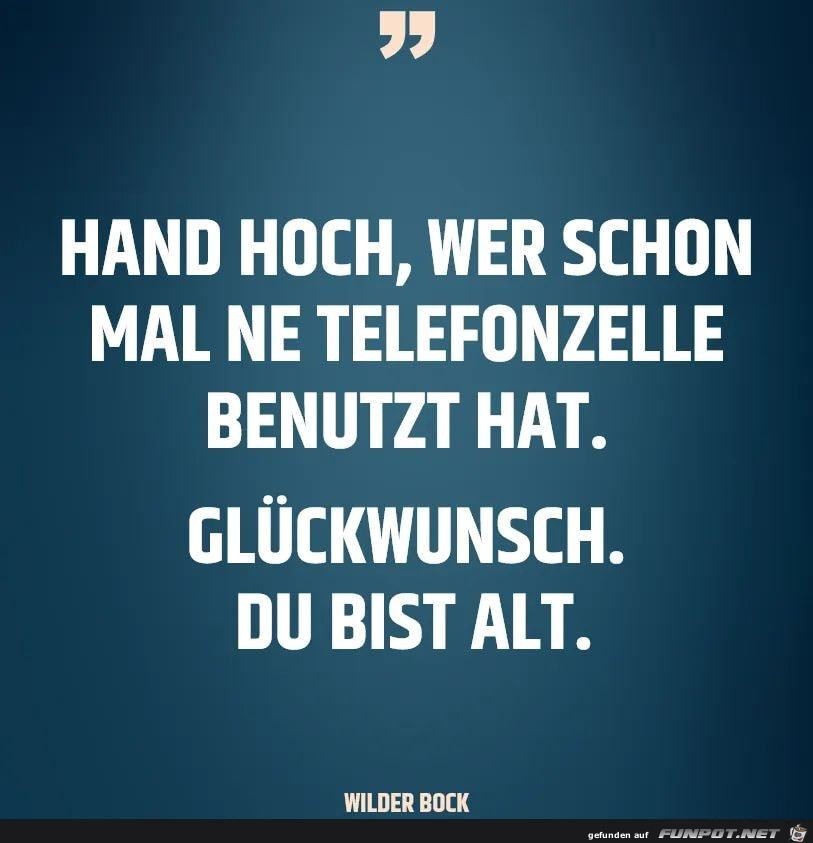 Hand hoch