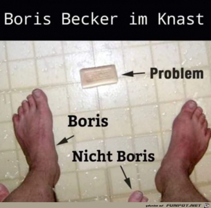 Becker im Knast