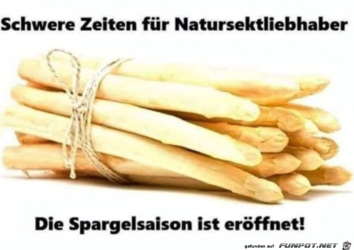 Die Spargelsaison