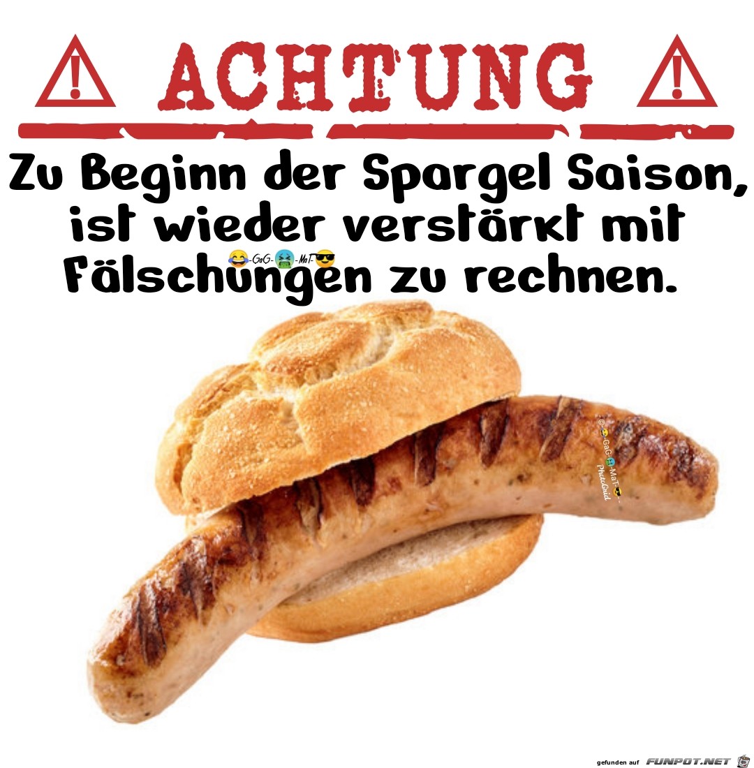 Spargel Faelschung