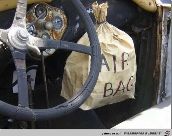 Besonderer Airbag