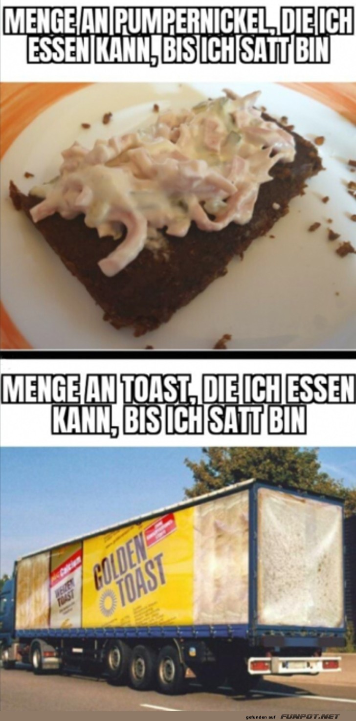 Immer bei Toast