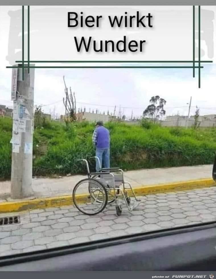 Bier wirkt Wunder Bier wirkt Wunder