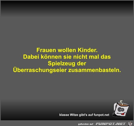 Frauen wollen Kinder