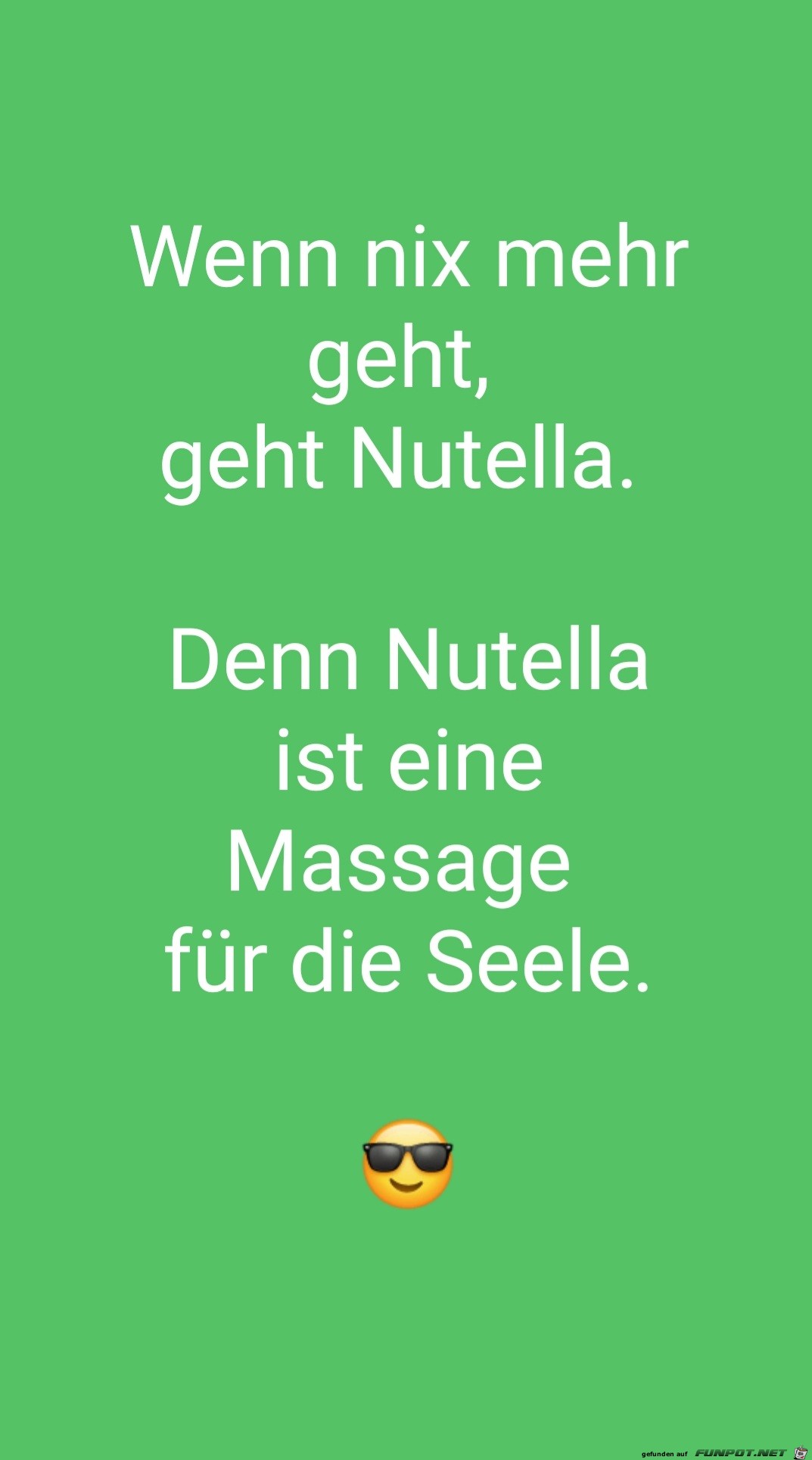 Nutella geht immer