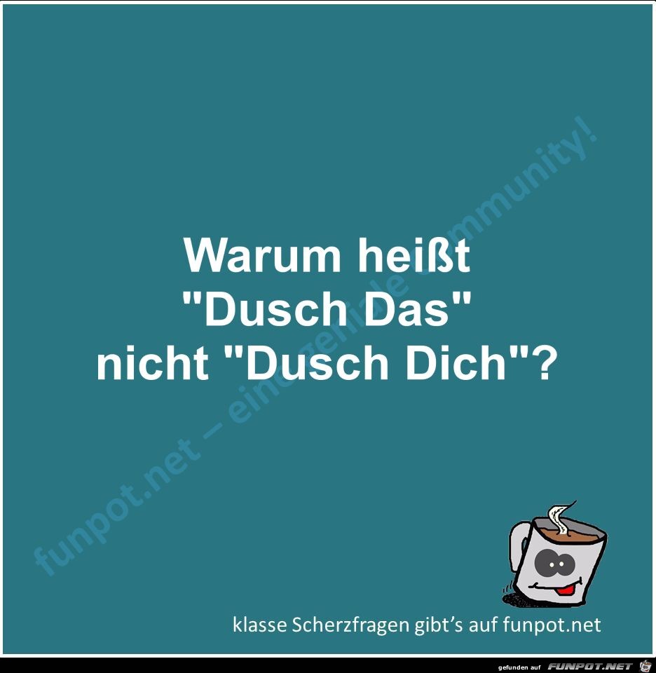 Scherzfrage Scherzfrage