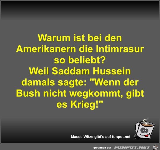 Warum ist bei den Amerikanern die Intimrasur so beliebt?