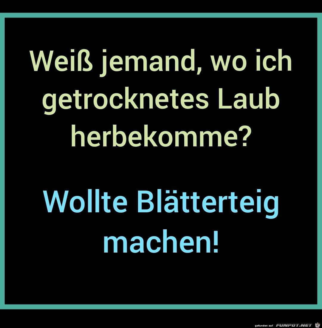 Blätterteig Blätterteig
