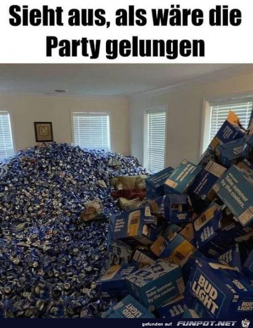 Gelungene Party