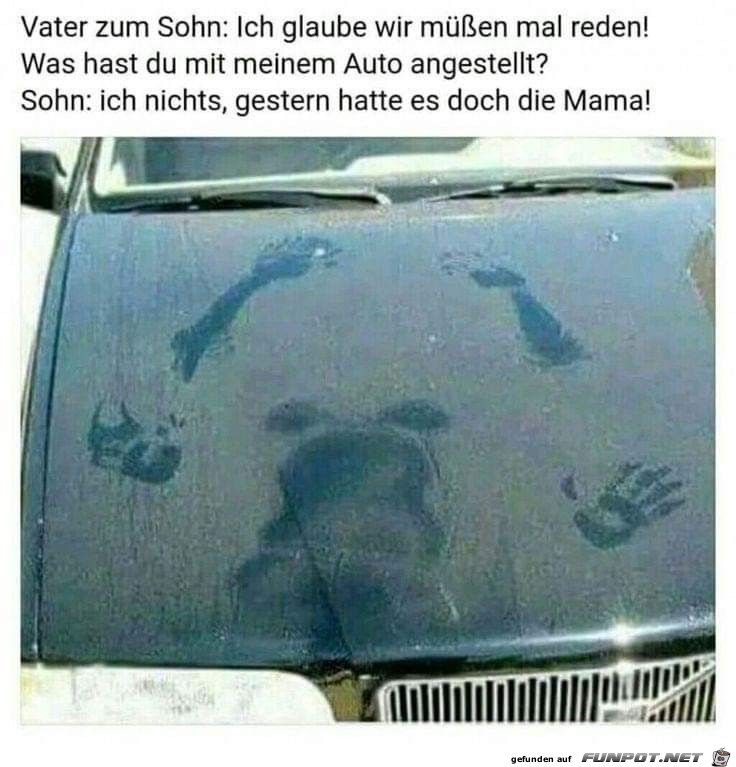 Mama hatte das Auto